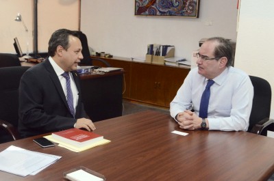 Busca Braulio Guerra, más recursos para combatir cambio climático